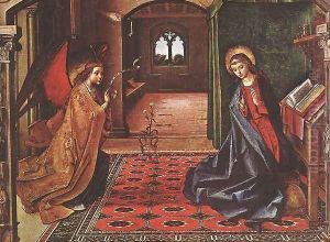 Annunciation by Pedro Berruguette