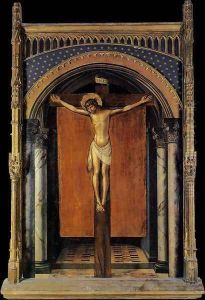 Christ on the Cross 1493-99 by Pedro Berruguette