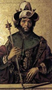 David c. 1500 by Pedro Berruguette