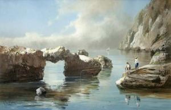 Fischer In Der Bucht Von Neapel - view 1