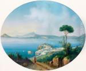 Veduta Dei Dintorni Di Napoli by Giovanni Battista