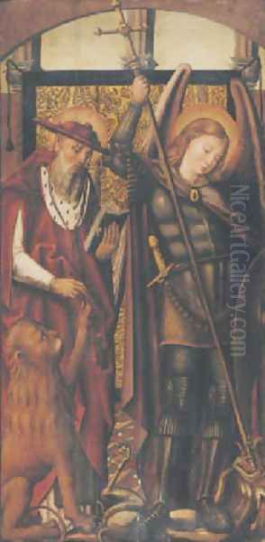 Saint Jerome and Saint George - view 1