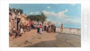 Baie De Naples: Fete Sur La Terrasse Baie De Naples: Fete Sur La Terrasse