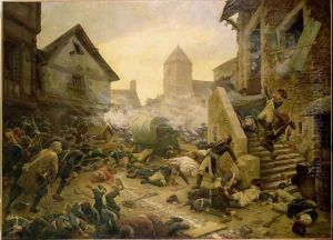 Combat at Cholet, or The Suicide of General Moulin in 1794, 1900