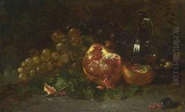 Stillleben Mit Fruchten Und
Glaskaraffe. - view 1