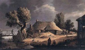 Landscape with Farm by Pieter de Bloot