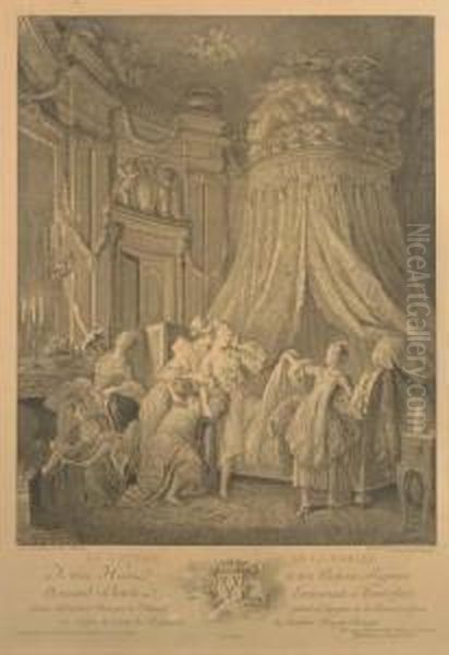 Le Coucher De La Mariee Par Jean-michel Moreau - view 1