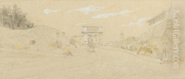 L'arc De Titus A Rome - view 1