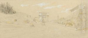 L'arc De Titus A Rome by Baudry Paul