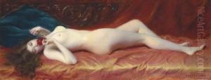 The Red Rose by Baudry Paul