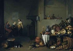 Christ in the House of Mary and Martha 1637 by Pieter de Bloot