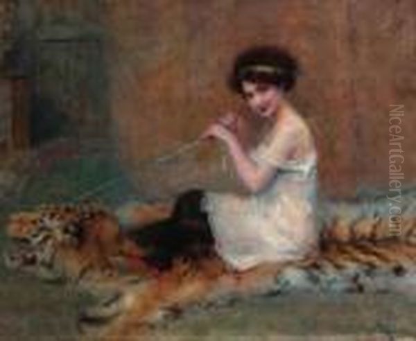 A Young Girl Playing On A Rug - view 1