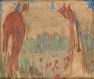 Prinsen Och Prinsessan by John Bauer