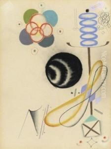 Ohne Titel by Rudolf Bauer