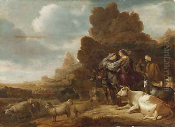The Parting of the Family of Abraham from the Family of Lot - view 1