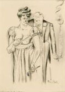 Ich Kusse Nicht Ihre Hand, Madame. by Rudolf Bauer