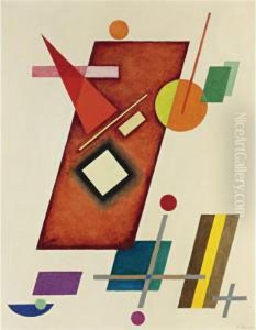 Red Theme by Rudolf Bauer