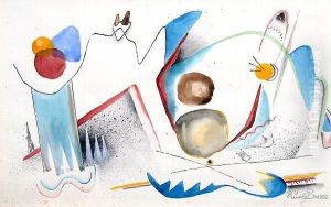 Composition by Rudolf Bauer