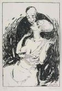 Lovers by Rudolf Bauer
