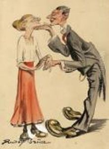 Ein Kuschen In Ehren.. by Rudolf Bauer