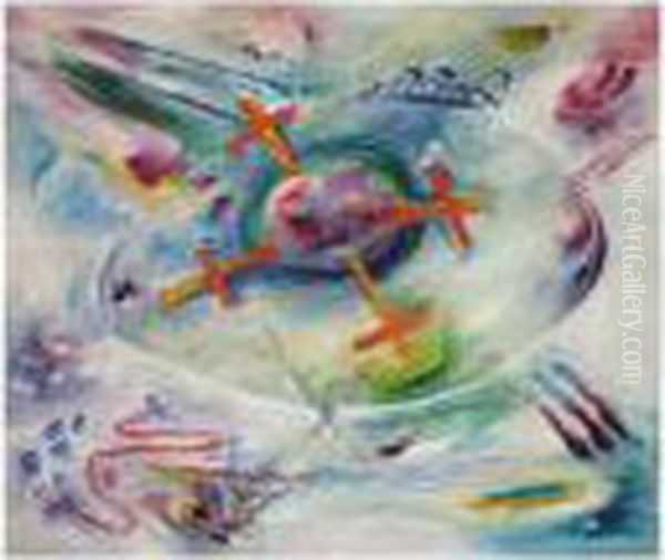 Abstract Composition (four Crosses) - view 1
