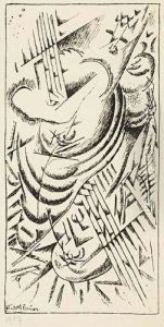 Two Lithographs.
Abstract Composition, With Diagonal Lines