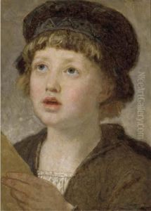 The Choir Boy by Karl Wilhelm Friedrich Bauerle