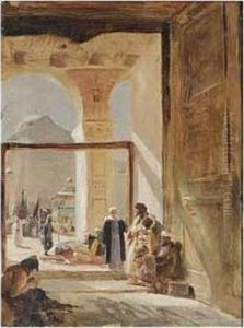 "church In The Orient";" The Forecourt Of The Great Mosque, Damascus"