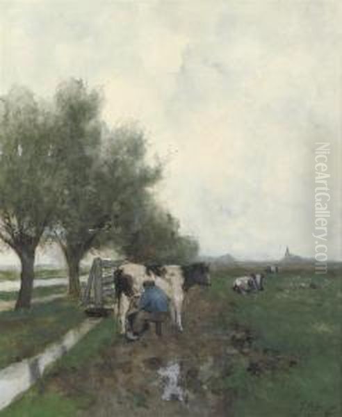 Milking The Cow - view 1