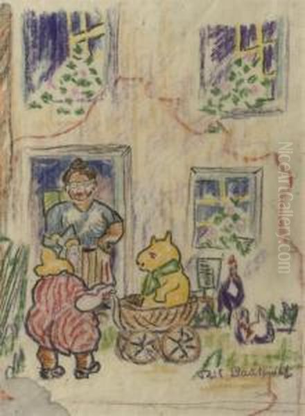 Child And Teddy Bear - view 1