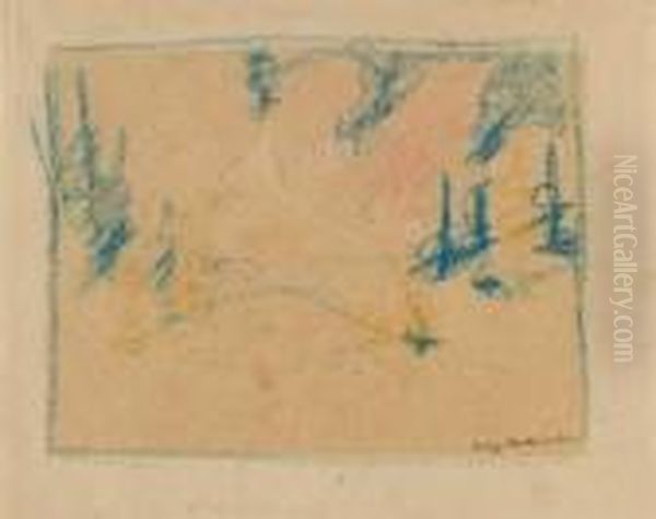 Berg Landschaft. 2 Alplandschaften - view 1