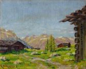 Berglandschaft Mithutten by Philipp Bauknecht