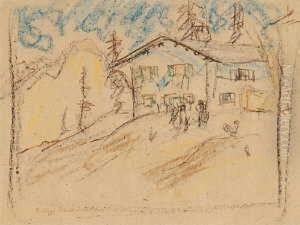 Haus Auf Der Alm by Philipp Bauknecht