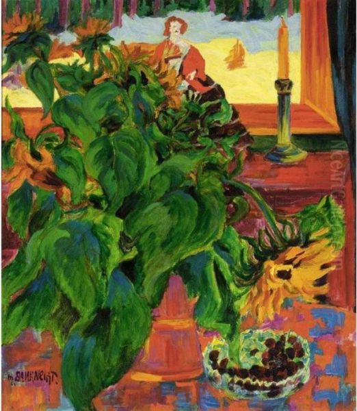 Stilllife With Sunflowers - view 1