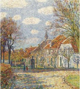 Rathaus In St. Anna (the Town Hall In St. Anna) by Paul Baum