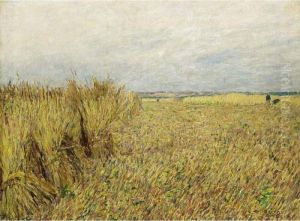Haystacks by Paul Baum