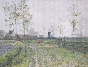 Herbstlandschaft Bei Knokke
