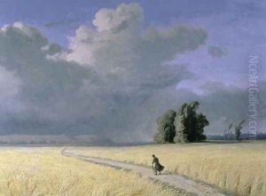 Cornfield near Calais by Josephine Bowes