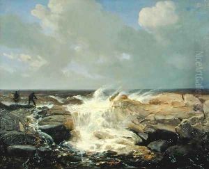 Squally Weather near Boulogne by Josephine Bowes