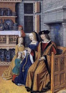 The Wealthy Man 1500-10 by Jean Bourdichon