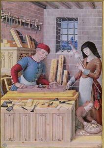 The Four Social Conditions- Work by Jean Bourdichon