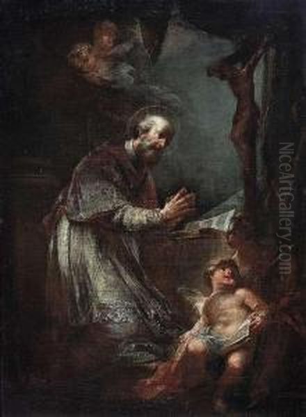 A Holybishop In Prayer - view 1