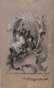 Allegorie Der Gottlichen Weisheit. by Johann Wolfgang Baumgartner