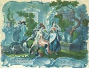 The Five Senses by Johann Wolfgang Baumgartner