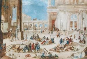 An Allegorical Depiction Of Science And Art