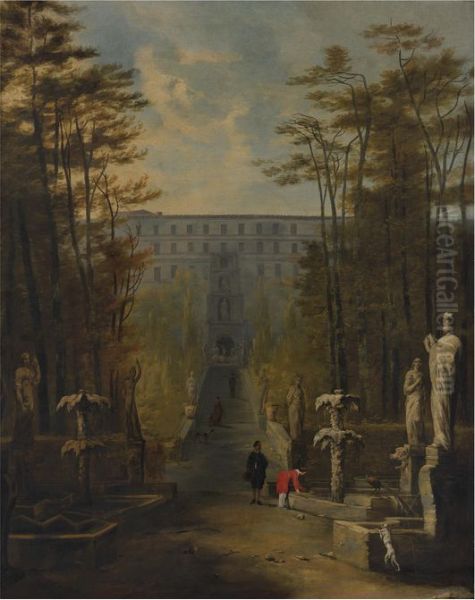 View Of The Villa D'este And Gardens, Tivoli - view 1