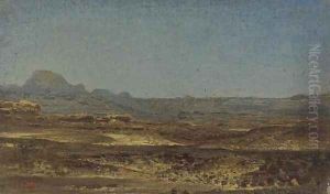 Sinaï Desert (Le desert du Sinaï) by Leon-Auguste-Adolphe Belly