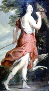 Madame de Montespan as Diana the Huntress