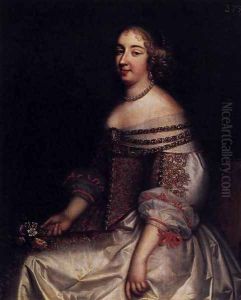 Portrait of Mademoiselle de Montpensier 1655
