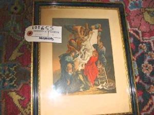 The Descent From The Cross by George Baxter